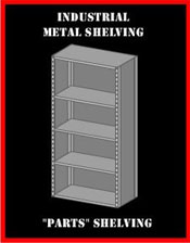 industrial metal shelving